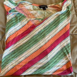 Multi color plus size tee from Lane Bryant
